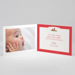 Faire-part de naissance Joli faon photo*Faire-part Elégant Online