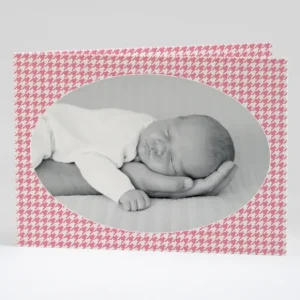 Faire-part de naissance Joli vichy tendance*Faire-part Elégant Outlet
