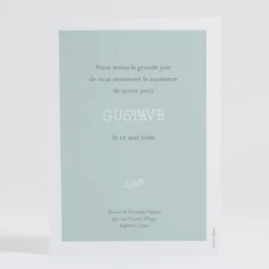 Faire-part de naissance Jolies baies*Faire-part Elégant Best