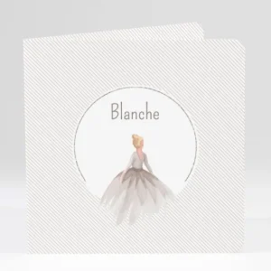 Faire-part de naissance Jolie princesse livret*Faire-part Elégant Sale
