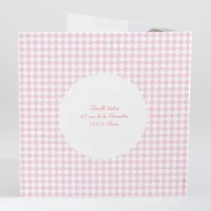 Faire-part de naissance Jolie cigogne tendance*Faire-part Elégant Online