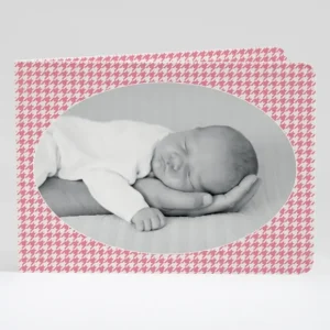 Faire-part de naissance Joli vichy tendance*Faire-part Elégant Outlet