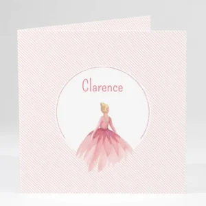 Faire-part de naissance Jolie princesse livret*Faire-part Elégant Sale