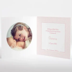 Faire-part de naissance Jolie princesse livret*Faire-part Elégant Sale
