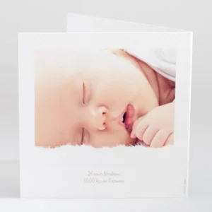 Faire-part de naissance Jolies poupees livret*Faire-part Elégant Fashion