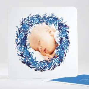 Faire-part de naissance Joli mimosa simple*Faire-part Elégant Discount