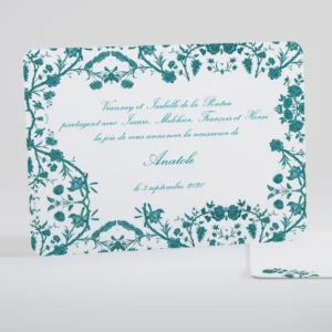 Faire-part de naissance Jolie jungle*Faire-part Elégant Online