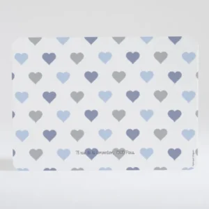 Faire-part de naissance Jolies pastilles coeurs*Faire-part Elégant Clearance