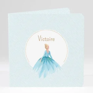 Faire-part de naissance Jolie princesse livret*Faire-part Elégant Sale