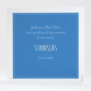 Faire-part de naissance Joli mimosa simple*Faire-part Elégant Discount