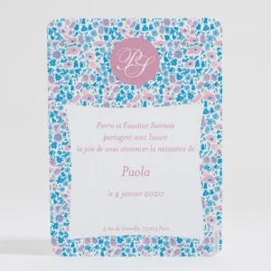 Faire-part de naissance Joyeux liberty d'ete*Faire-part Elégant Sale