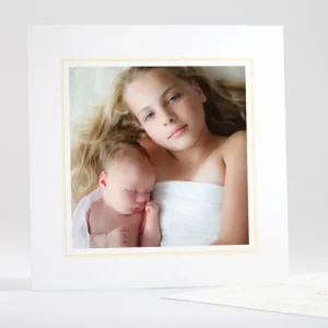 Faire-part de naissance Jolies poupees simple*Faire-part Elégant Online