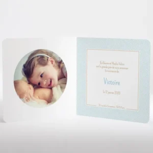 Faire-part de naissance Jolie princesse livret*Faire-part Elégant Sale