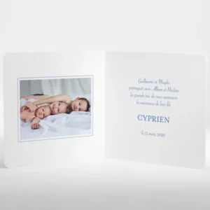 Faire-part de naissance Joli petit indien livret*Faire-part Elégant Best