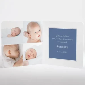Faire-part de naissance Jolie cigogne tendance*Faire-part Elégant Online