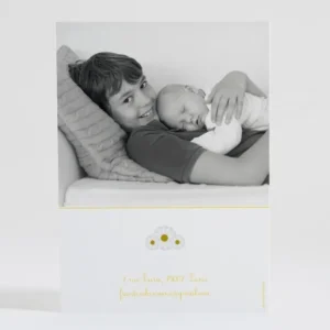 Faire-part de naissance Jolies marguerites*Faire-part Elégant Sale