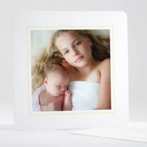 Faire-part de naissance Jolies poupees simple*Faire-part Elégant Online