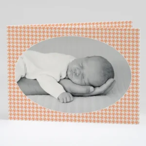 Faire-part de naissance Joli vichy tendance*Faire-part Elégant Outlet