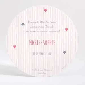 Faire-part de naissance Jolie boite a musique*Faire-part Elégant Hot