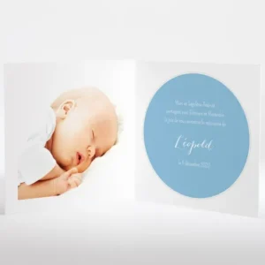 Faire-part de naissance Jolies poupees livret*Faire-part Elégant Fashion