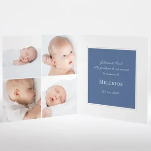 Faire-part de naissance Jolie cigogne tendance*Faire-part Elégant Online