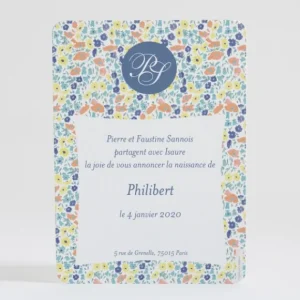 Faire-part de naissance Joyeux liberty d'ete*Faire-part Elégant Sale