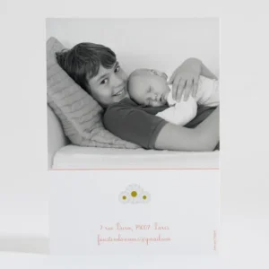 Faire-part de naissance Jolies marguerites*Faire-part Elégant Sale