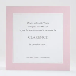 Faire-part de naissance Jolie chouette*Faire-part Elégant Sale