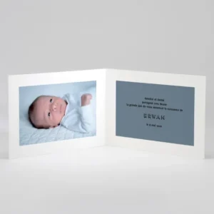 Faire-part de naissance Just simple*Faire-part Elégant Online