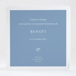Faire-part de naissance Jubilation*Faire-part Elégant Clearance