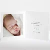 Faire-part de naissance Lapin Fille*Faire-part Elégant Outlet
