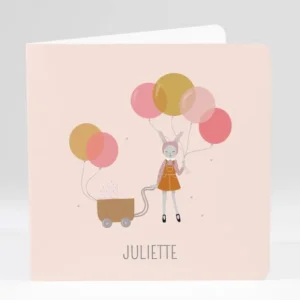 Faire-part de naissance Lapin de fete*Faire-part Elégant Outlet