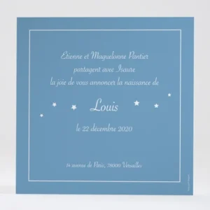 Faire-part de naissance Le petit messager*Faire-part Elégant Clearance