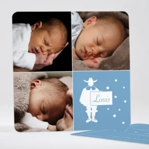 Faire-part de naissance Le petit messager*Faire-part Elégant Clearance