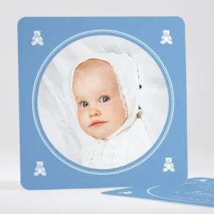 Faire-part de naissance Les quatre oursons*Faire-part Elégant Online