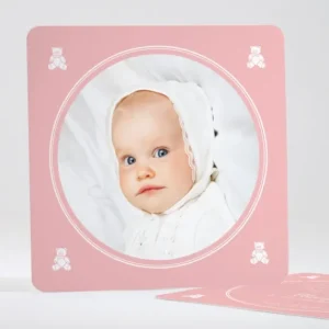Faire-part de naissance Les quatre oursons*Faire-part Elégant Online