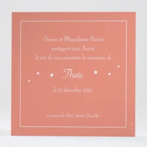 Faire-part de naissance Le petit messager*Faire-part Elégant Clearance