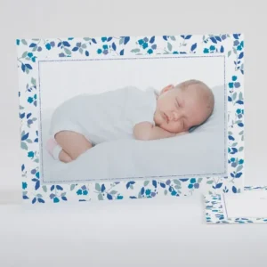 Faire-part de naissance Liberty feuillage*Faire-part Elégant Sale