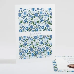 Faire-part de naissance Liberty cheri photo*Faire-part Elégant Outlet