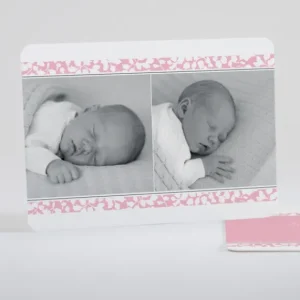 Faire-part de naissance Lisere Liberty*Faire-part Elégant Clearance
