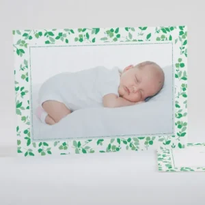 Faire-part de naissance Liberty feuillage*Faire-part Elégant Sale