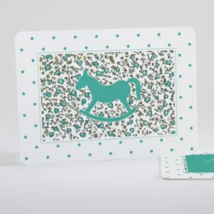 Faire-part de naissance Liberty enfantin*Faire-part Elégant Hot