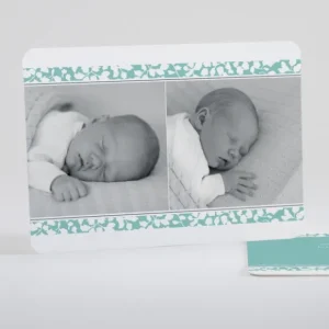 Faire-part de naissance Lisere Liberty*Faire-part Elégant Clearance