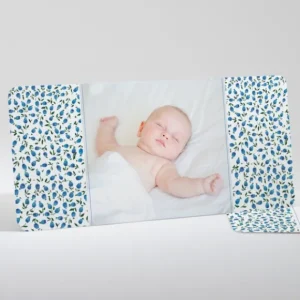 Faire-part de naissance Liberty chic framboise*Faire-part Elégant Outlet