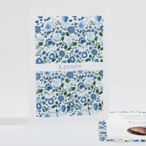 Faire-part de naissance Liberty cheri photo*Faire-part Elégant Outlet