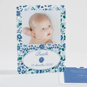 Faire-part de naissance Liberty vive le printemps*Faire-part Elégant Clearance