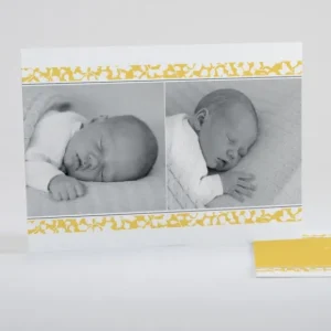 Faire-part de naissance Lisere Liberty*Faire-part Elégant Clearance