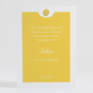 Faire-part de naissance Liberty vive le printemps*Faire-part Elégant Clearance
