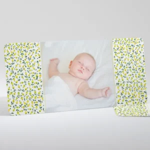 Faire-part de naissance Liberty chic framboise*Faire-part Elégant Outlet