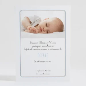 Faire-part de naissance Losanges retro*Faire-part Elégant Sale